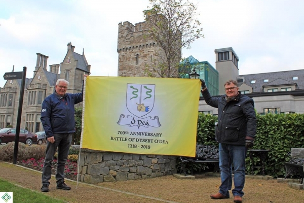 The Flag at Clontarf Castle, Dublin - January 2017