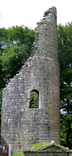 Round Tower at St Tola's Church, Dysert O'Dea, County Clare