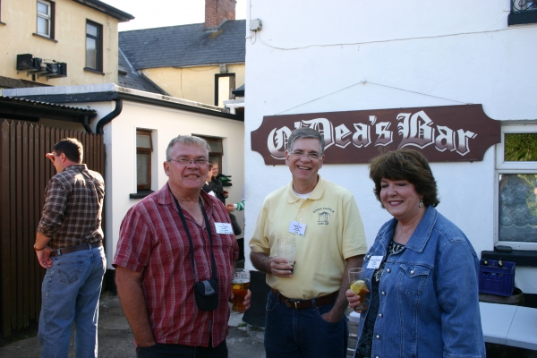 Clan Members at O'Dea's Pub, Ennis, County Clare