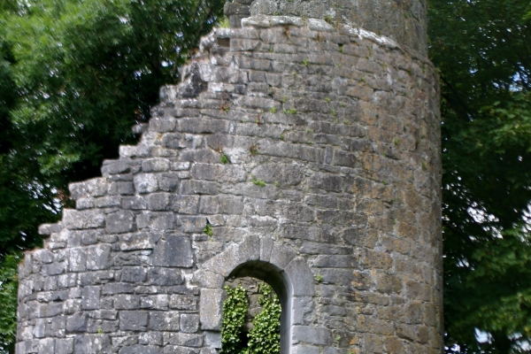 Round Tower at St Tola's Church, Dysert O'Dea, County Clare