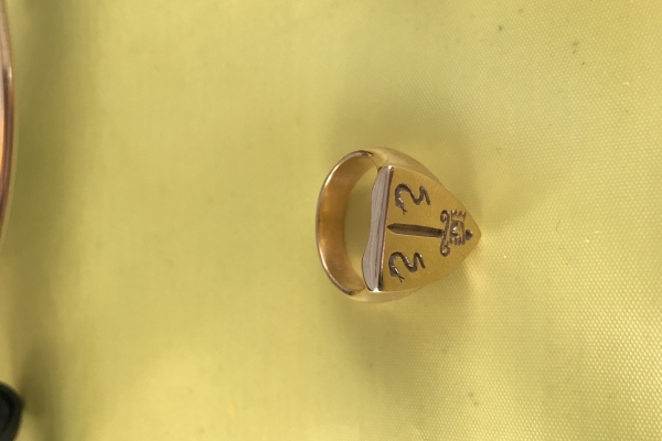 Ring with the O'Dea Crest