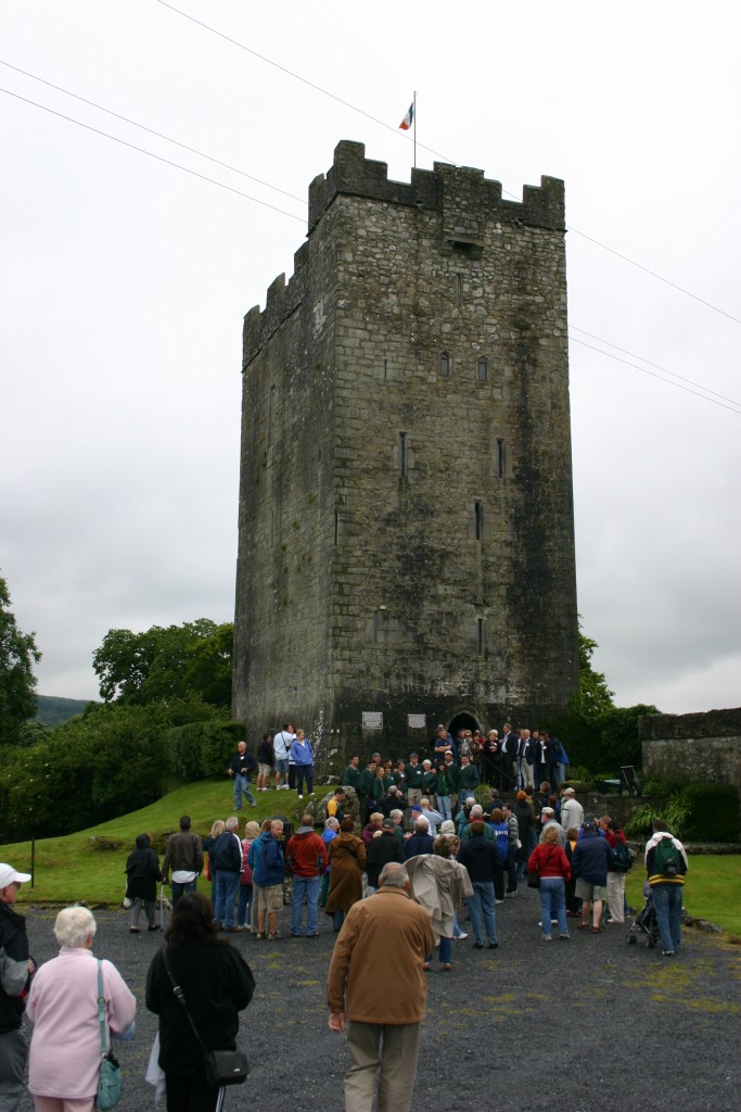 The O'Dea Castle at Dysert O'Dea, County Clare
